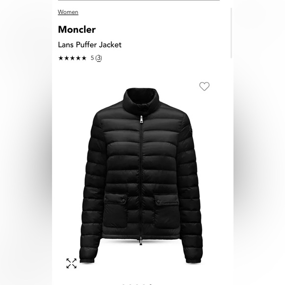 Moncler Lans Puffer Jacket - Size 0 - as new - Picture 9 of 9